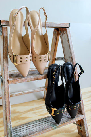 Polished Look Pointed Flat • Blush FINAL SALE