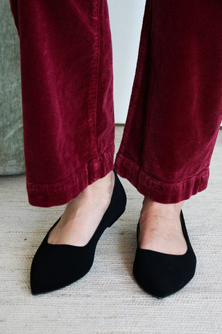 Pretty On Point Ballet Flat • Black