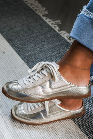 Mackay Mule Sneaker • Gold