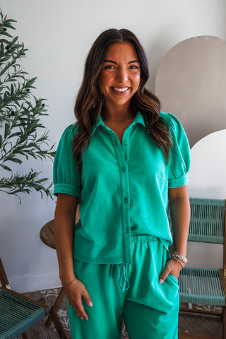 Meet Your Match Top • Green