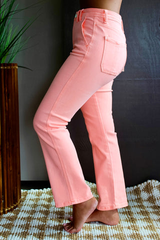 Leilani High Rise Straight | Tummy Control • Barbie