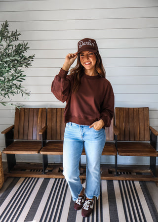 Go Getter Pullover • Cocoa Bean