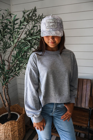 Go Getter Pullover • Heather Grey