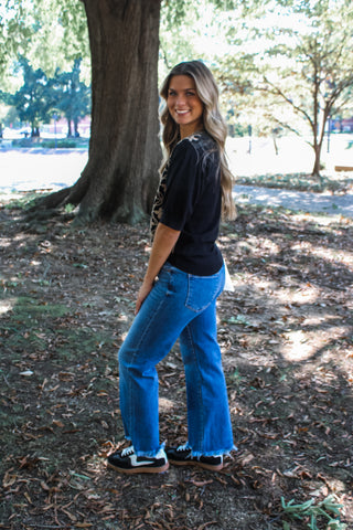 Elegant Beauty Embroidered Top • Black - FINAL SALE