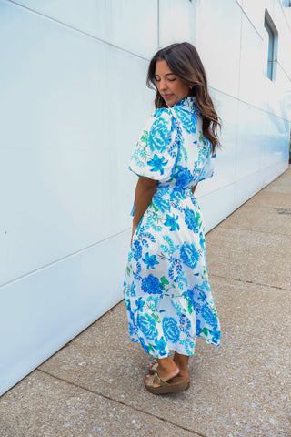 Grow With Grace • Blue Floral
