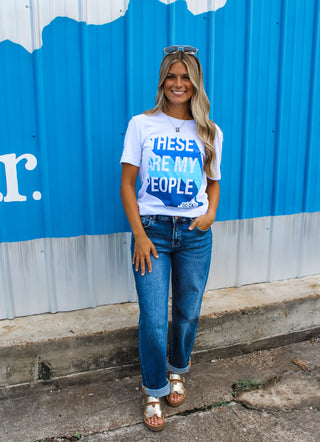 These Are My People Graphic Tee • Ash Grey - FINAL SALE