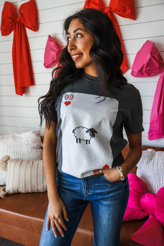 Lost Yet Loved Graphic Tee • Graphite