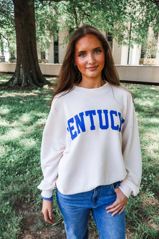 Kentucky Oversized Pullover • Cream