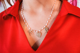 Charm Your Way Necklace • Gold