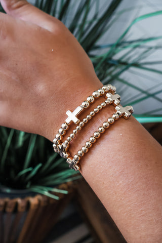 Forever Faithful Bracelet • Gold