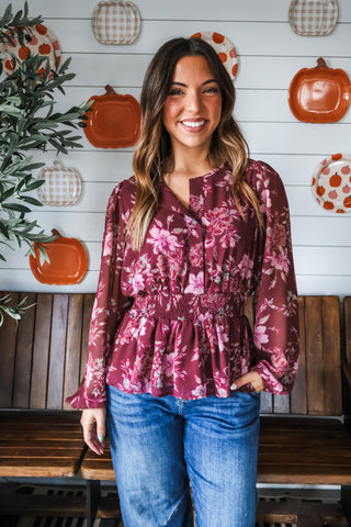 Orchard Beauty • Wine Floral