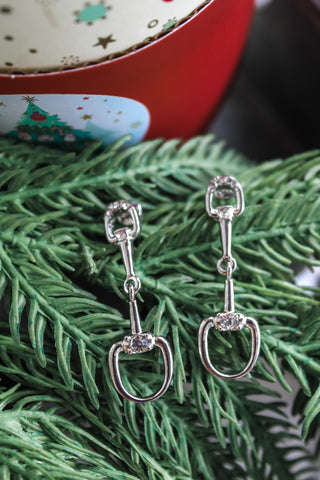 Free Rein Dangle Earrings • Silver