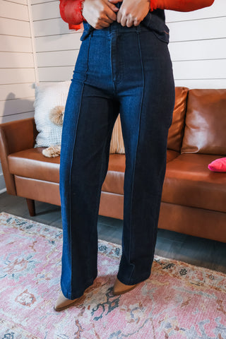 Off Duty Trouser Jean • Dark Indigo