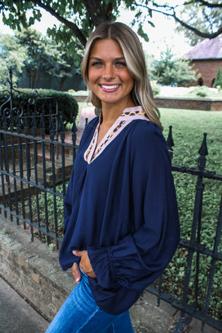 Cut To The Chase • Navy - FINAL SALE