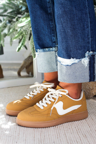 Everyday Kicks Modern Sneaker • Mustard