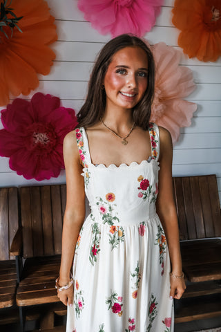 Pretty Petals Midi • Cream Floral