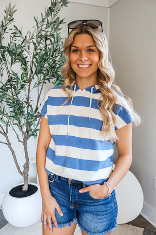 Beachside Stripes • Blue