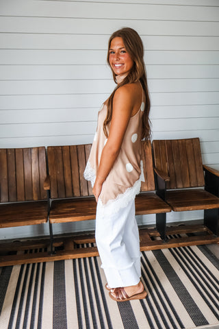 Moonlit Moments Lace Top