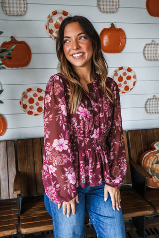 Orchard Beauty • Wine Floral