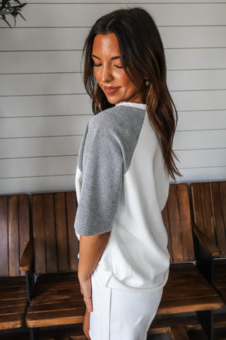 Let Catch up short Set • white