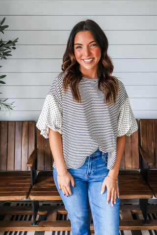Spot The Difference • Cream Stripe