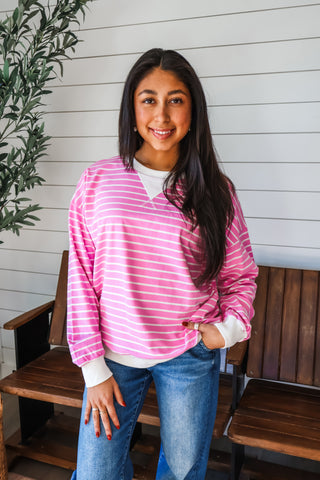 Easy Going Stripes • Pink