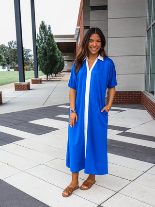Meet In The Middle Midi • Blue/White