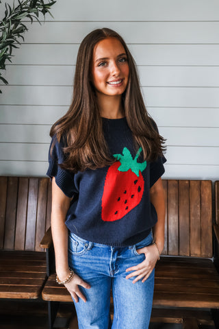 Start of the season • navy top