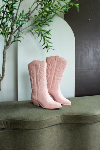 Blakely Western Boot • Pink