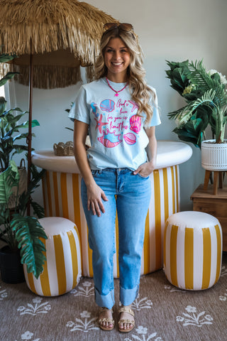 God’s Love For You Is Limitless Graphic Tee • Light Blue