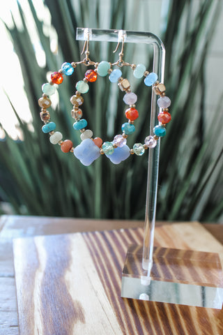 Dream Come True Hoop Earrings • Multi