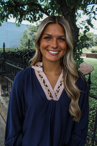 Cut To The Chase • Navy - FINAL SALE