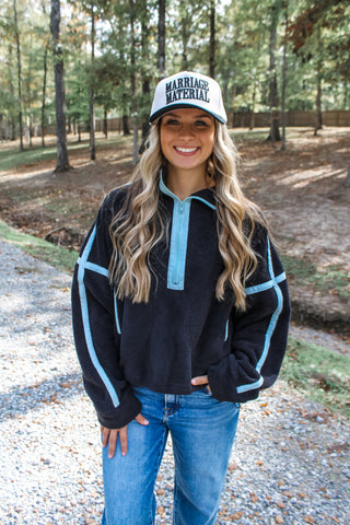 Alpine Adventures Half Zip • Black