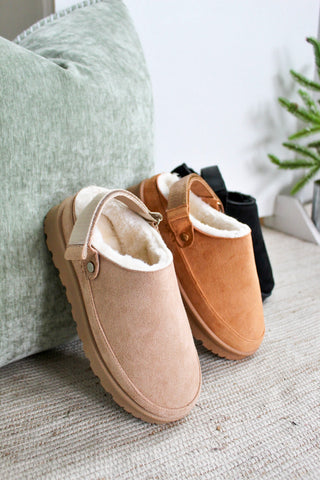 Warmth & Wonder Cozy Clog • Tan