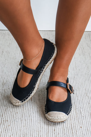 Dirt + Diamonds • black flat - FINAL SALE