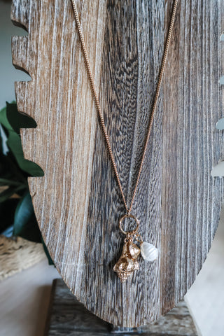 Seaside Elegance Necklace • Gold