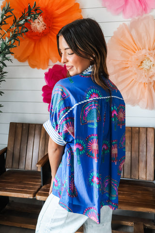 Playful In Print • Blue