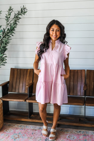 Catching waves • pink stripe