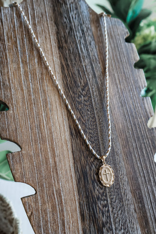 Inner Beauty Braided Necklace • Sand
