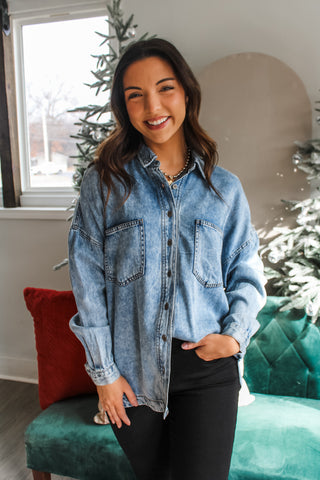 Must-Have Moments Denim Shirt