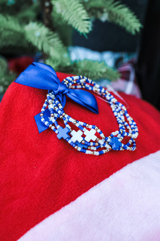 Joy To The World Bracelet • Blue