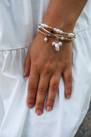 Everyday classic pearl stack