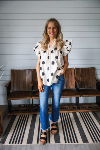 Polka Dot Pretty • Black