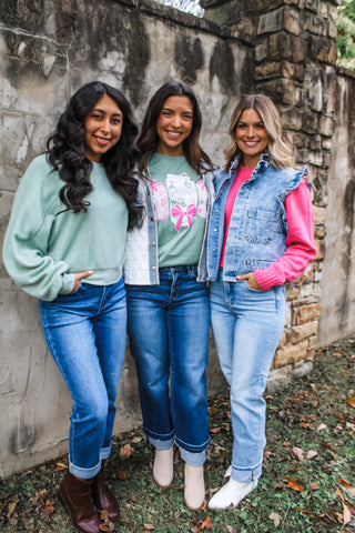 Have A Dr. Pepper Holiday Graphic Tee • Sage