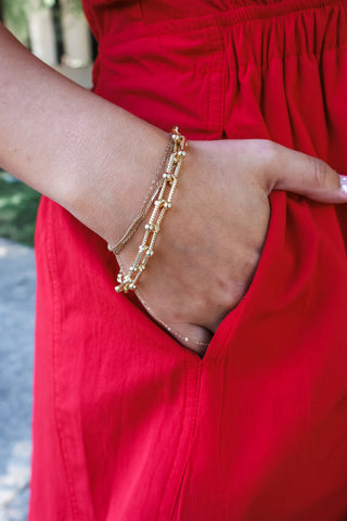 Liberty Link Bracelet • Gold