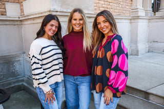 Elevated Edit Pullover • Wine