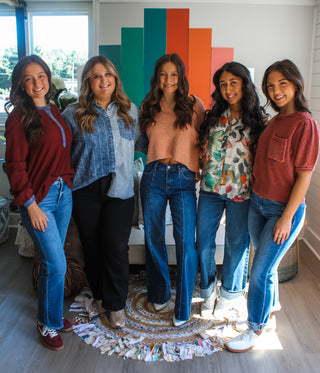 Denim Blues Striped Shirt • Indigo - PLUS