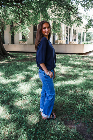 After Coffee Plans • Navy