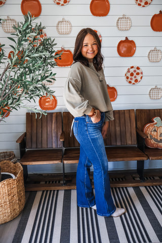 Peyton Mineral Pullover • Taupe