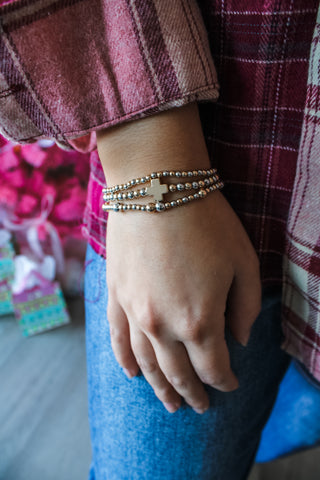 Beautiful Blessings Bracelet • Silver Mix